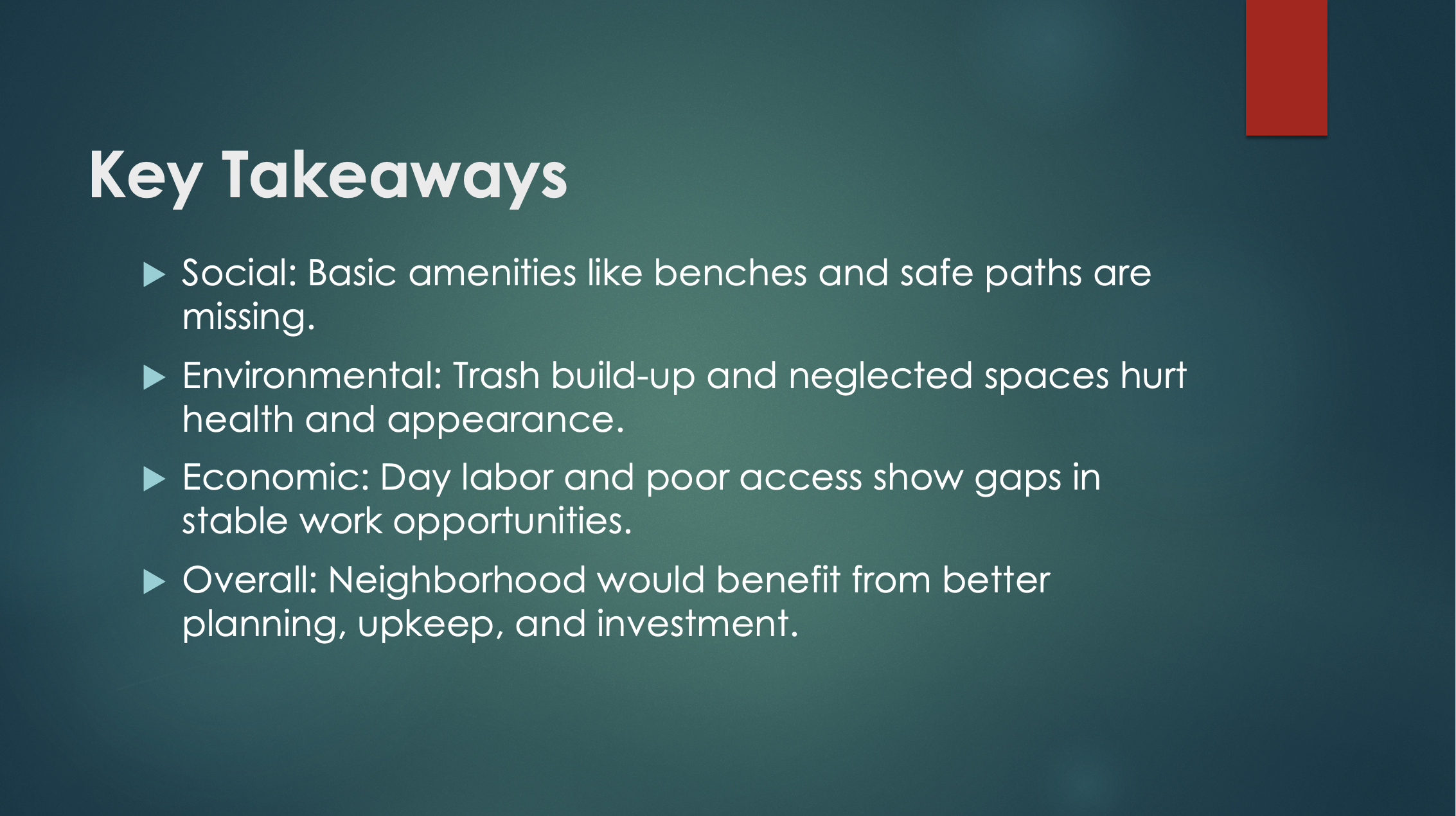 Community Advocacy